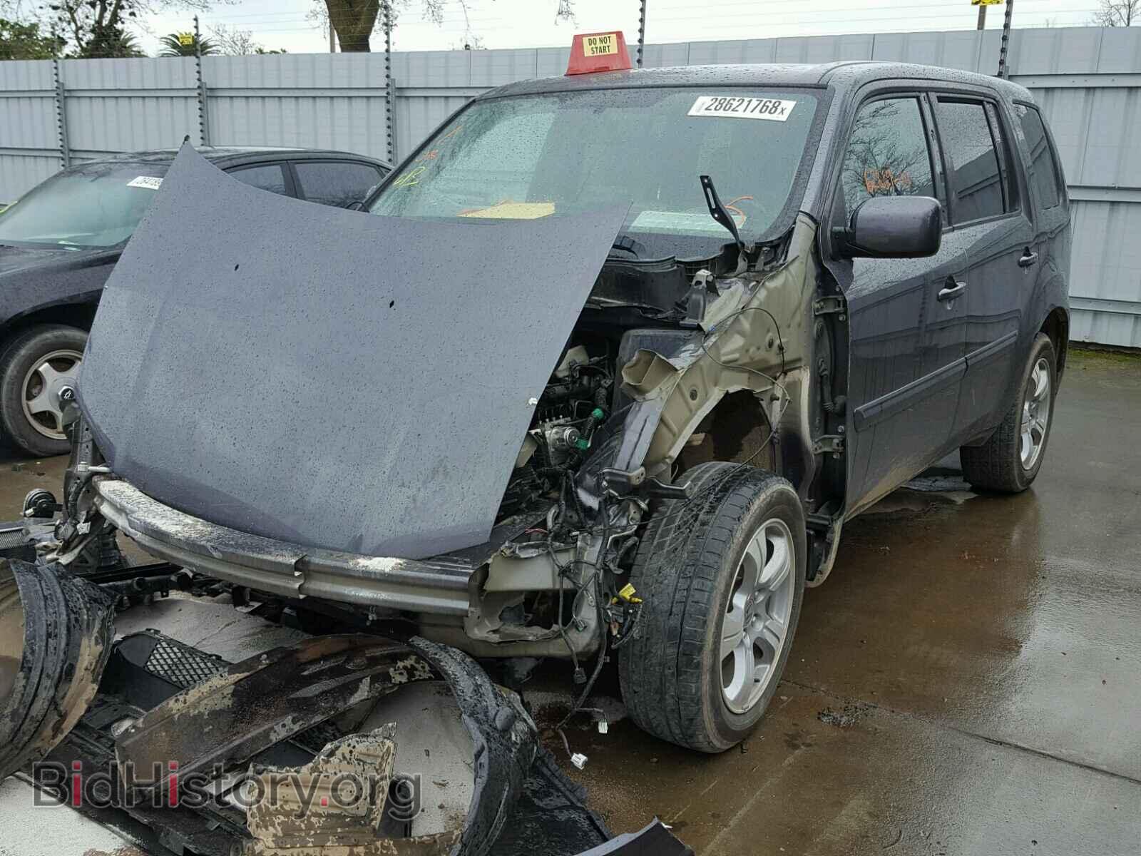 2014 HONDA PILOT - VIN: 5FNYF4H5XEB008690 - Фото 2