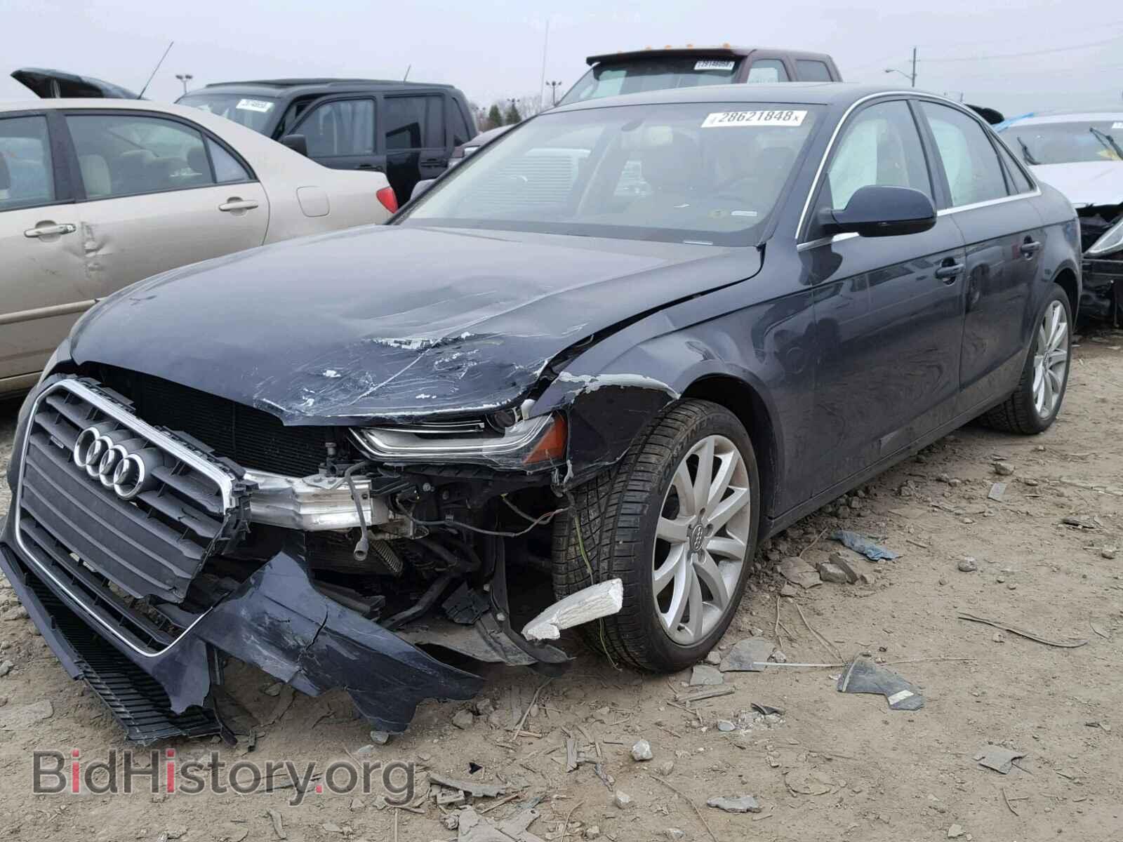 2013 AUDI A4 - VIN: WAUFFAFL9DN025873 - Фото 2