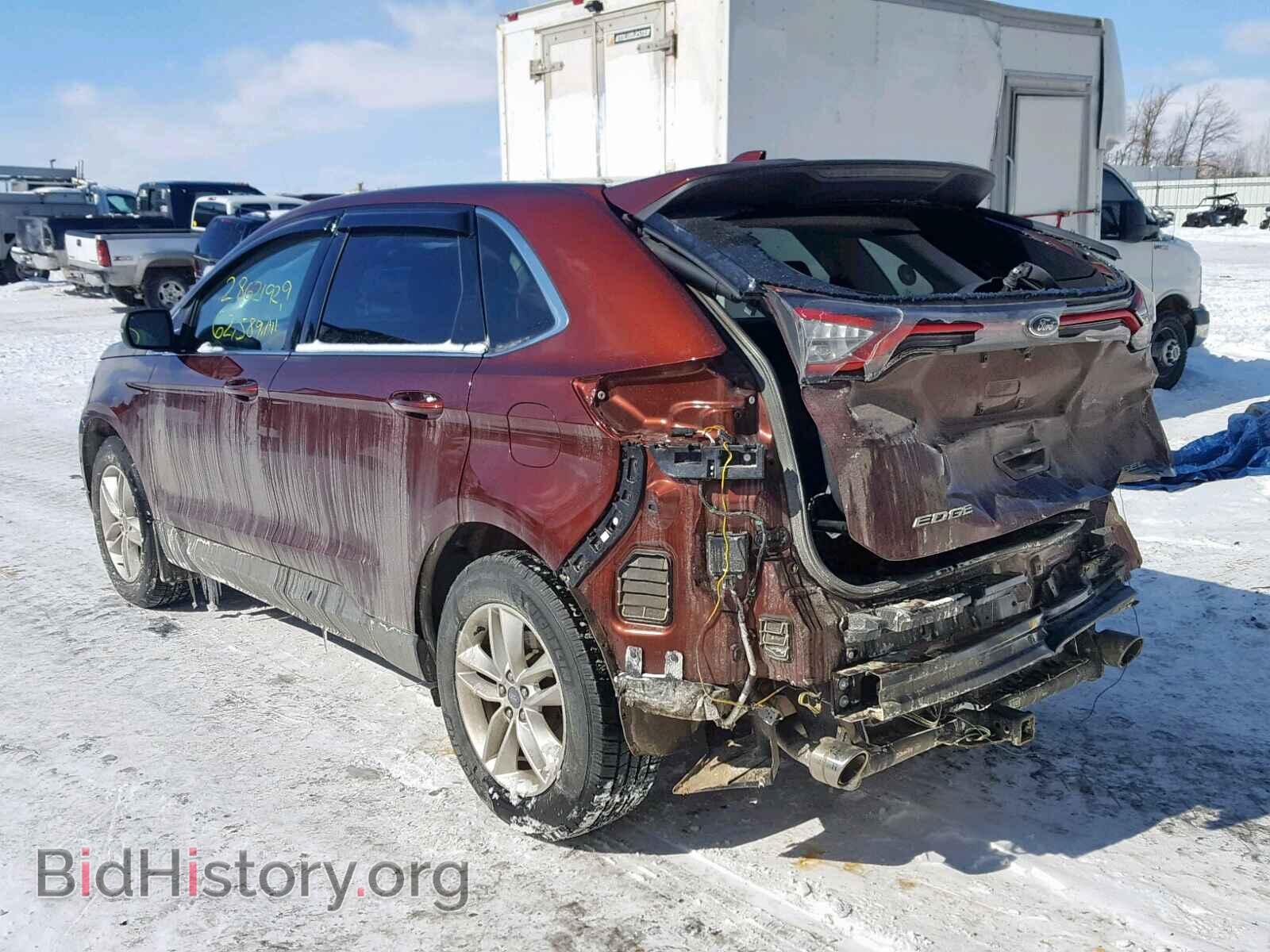 2015 FORD EDGE SEL - VIN: 2FMTK4J97FBB90104 - Фото 3