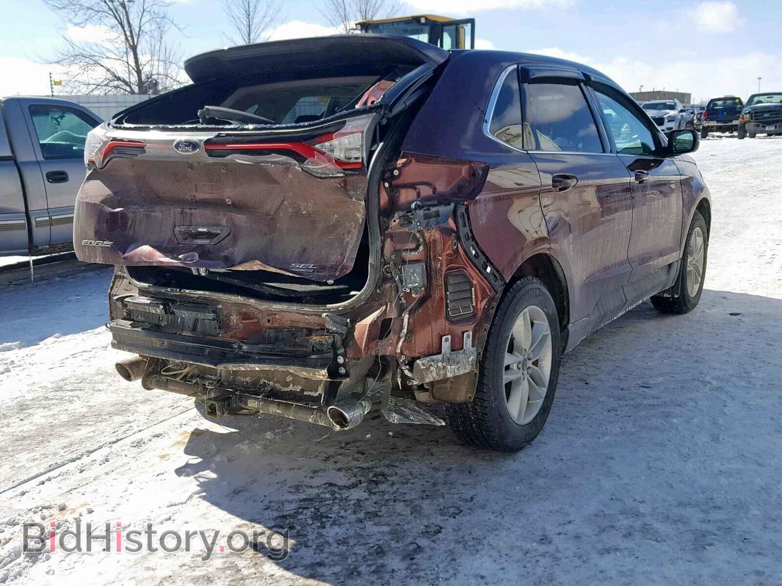 2015 FORD EDGE SEL - VIN: 2FMTK4J97FBB90104 - Фото 4
