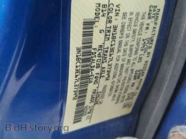 2007 NISSAN VERSA - VIN: 3N1BC13E67L373492 - Фото 10