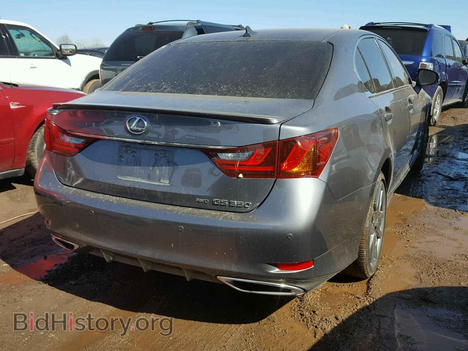 2013 LEXUS GS350 - VIN: JTHCE1BL9D5004535 - Фото 4