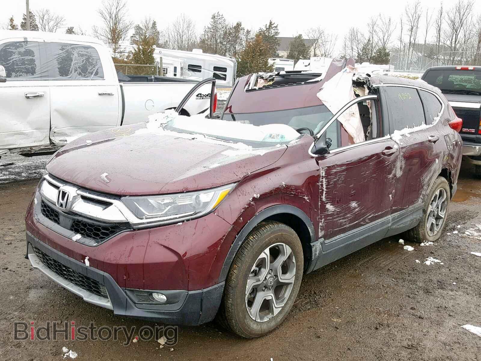 2018 HONDA CR-V EX - VIN: 7FARW2H56JE059577 - Фото 2