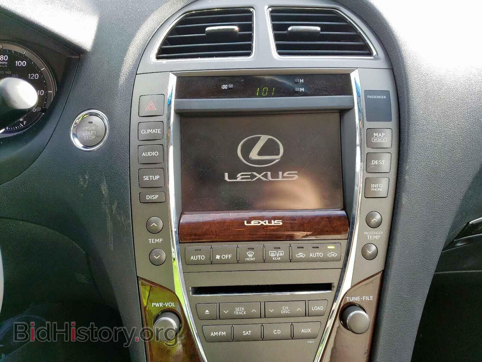 2010 LEXUS ES350 - VIN: JTHBK1EG8A2408717 - Фото 9