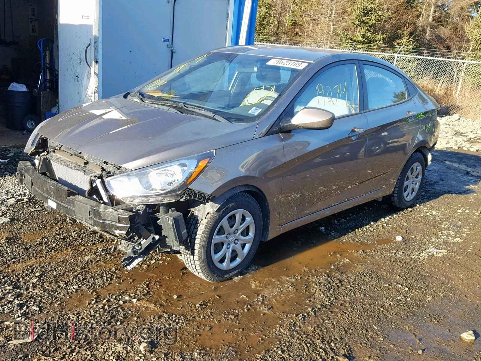 2014 HYUNDAI ACCENT - VIN: KMHCT4AE4EU673486 - Фото 2