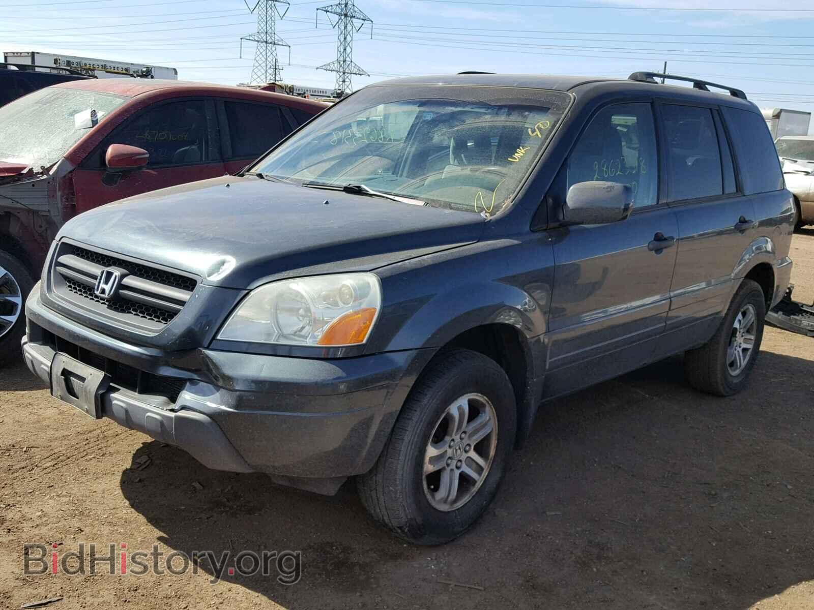 2005 HONDA PILOT - VIN: 5FNYF18415B066841 - Фото 2