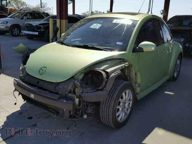 2005 VOLKSWAGEN BEETLE - VIN: 3VWCR31C25M400852 - Фото 2
