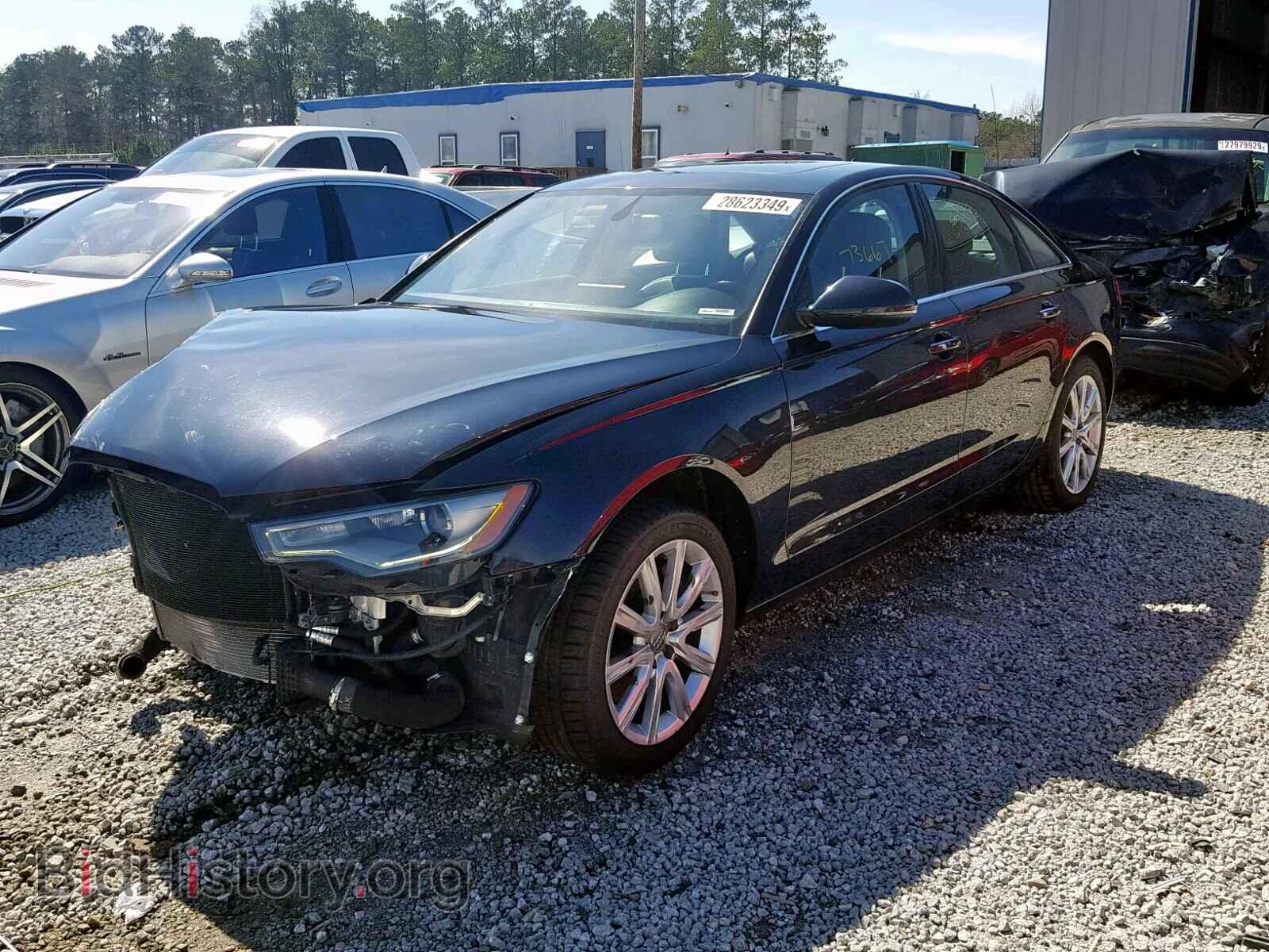 2014 AUDI A6 - VIN: WAUGFAFC7EN020807 - Фото 2