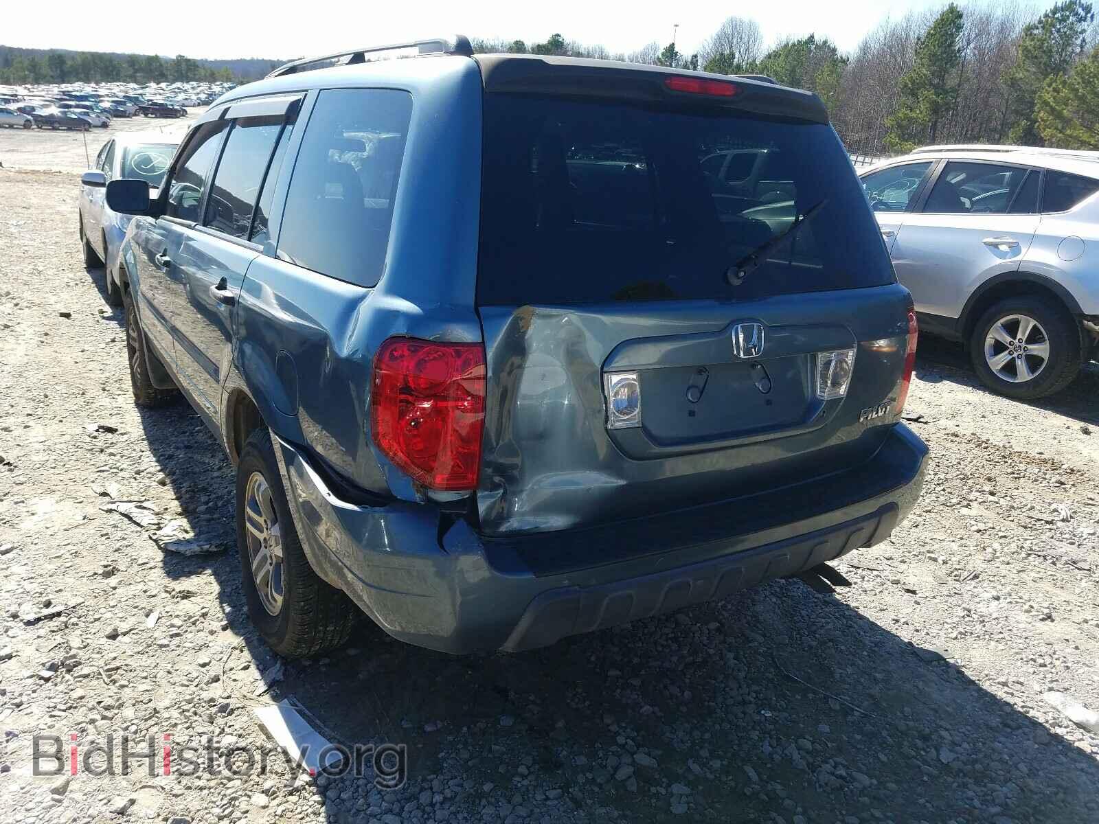 2005 HONDA PILOT - VIN: 5FNYF18565B051583 - Фото 3