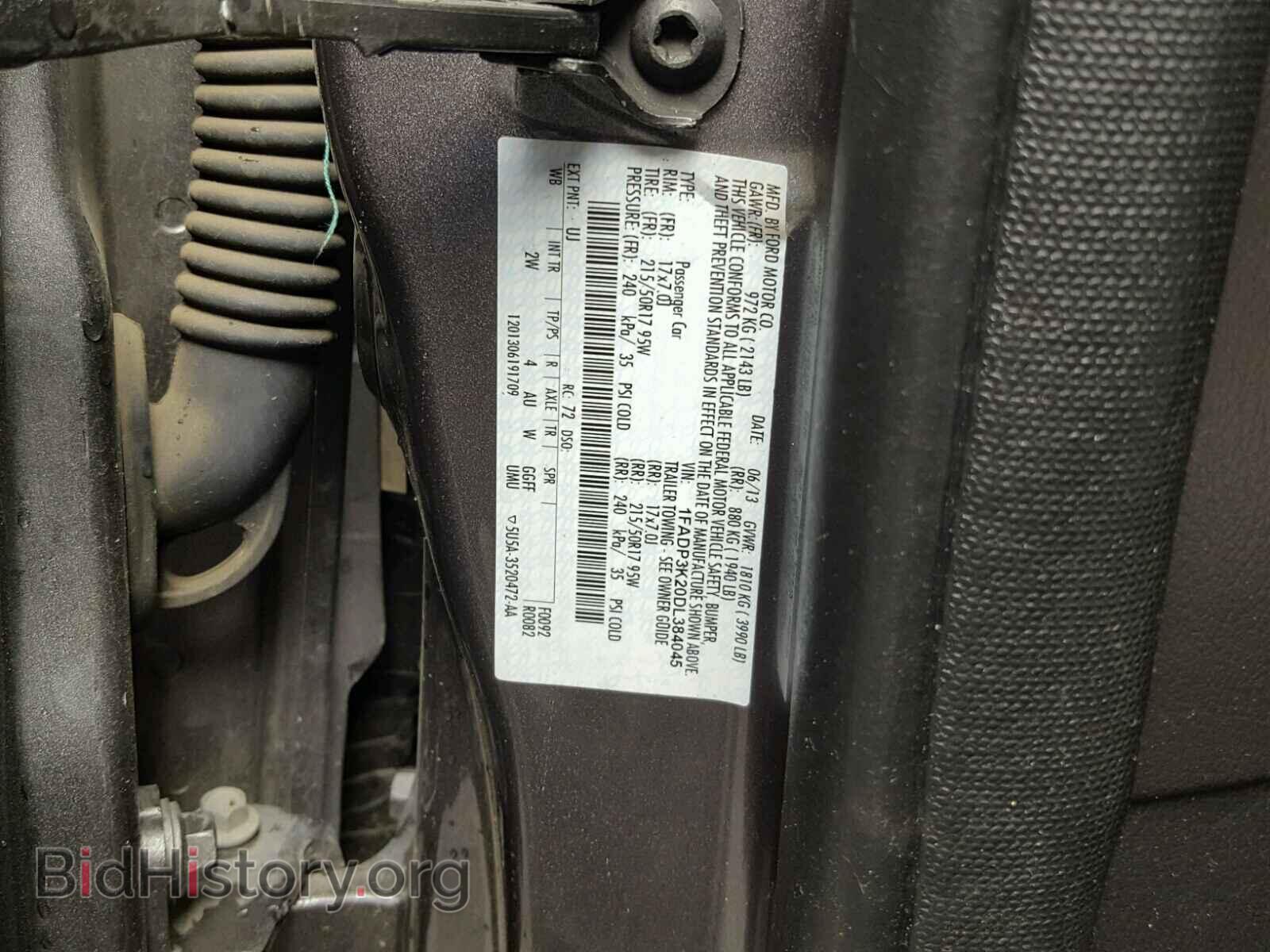 2013 FORD FOCUS - VIN: 1FADP3K20DL384045 - Photo 10
