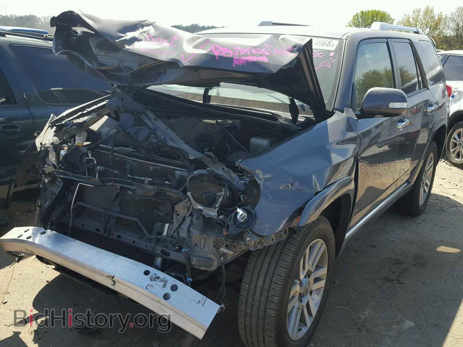 2012 TOYOTA 4RUNNER - VIN: JTEZU5JR4C5041465 - Фото 2