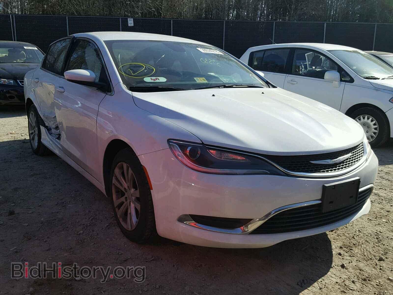 Photo 1C3CCCAB0FN714927 - CHRYSLER 200 2015