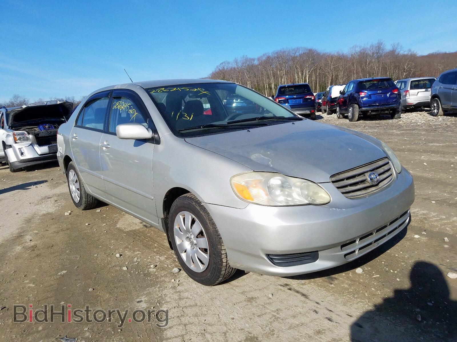 Photo 2T1BR32E33C118627 - TOYOTA COROLLA 2003