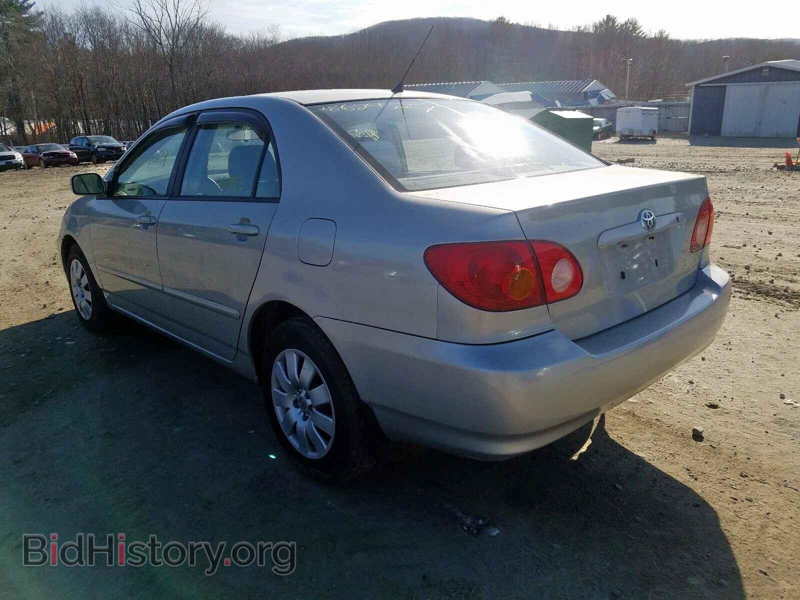 2003 TOYOTA COROLLA - VIN: 2T1BR32E33C118627 - Фото 3