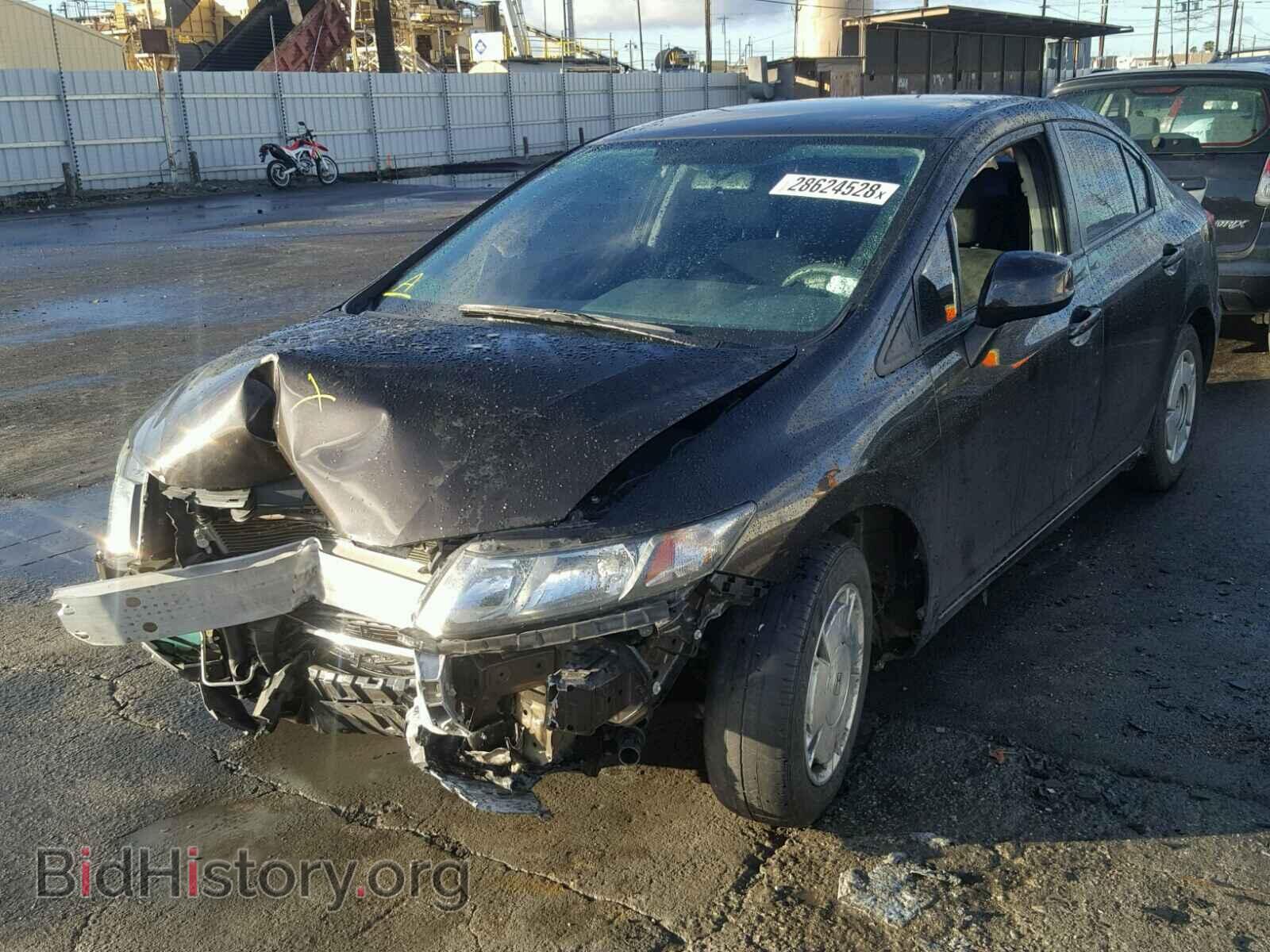 2013 HONDA CIVIC - VIN: 2HGFB2F61DH529469 - Фото 2