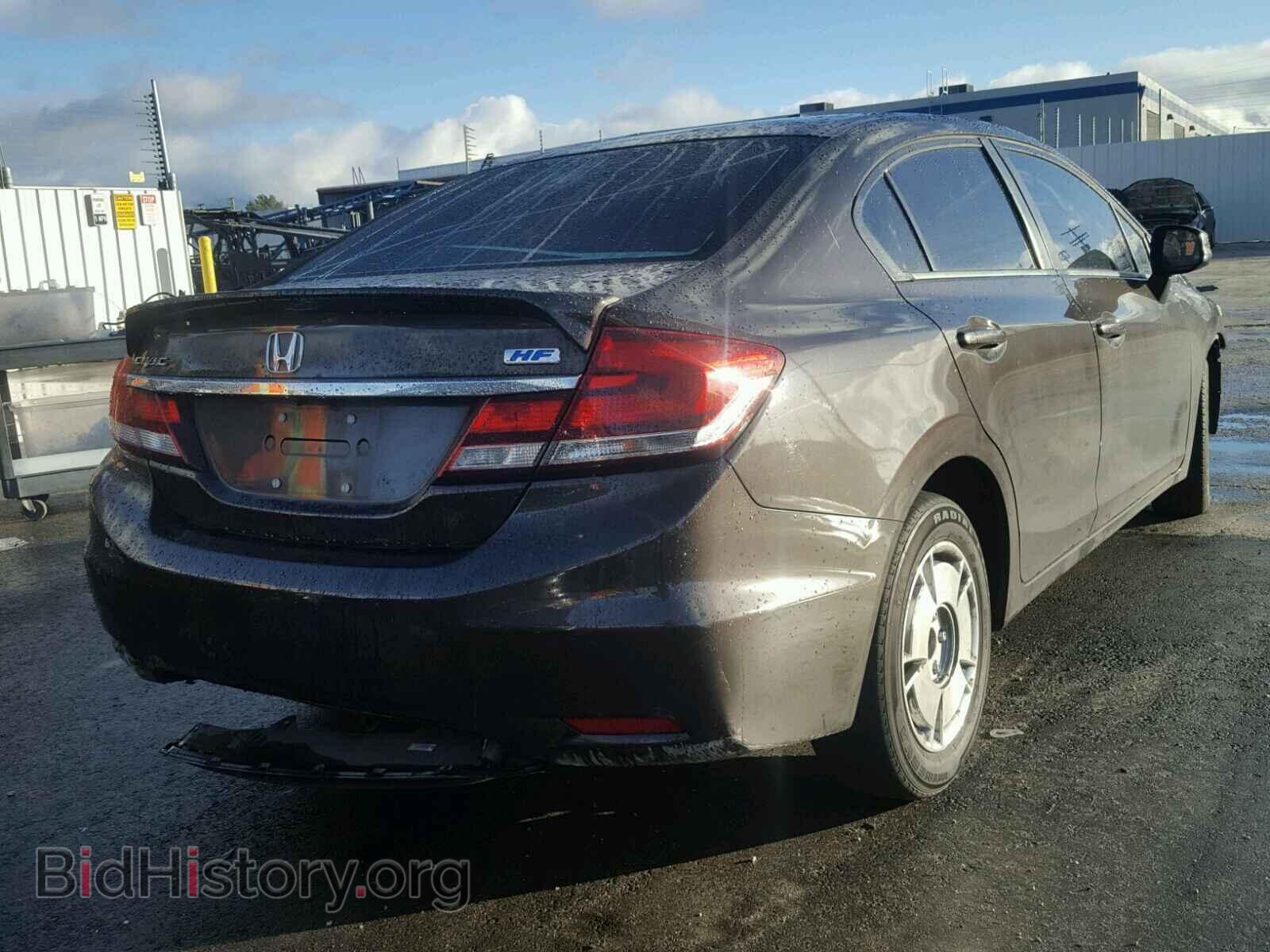 2013 HONDA CIVIC - VIN: 2HGFB2F61DH529469 - Фото 4