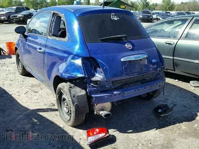 2012 FIAT 500 - VIN: 3C3CFFARXCT360691 - Фото 3