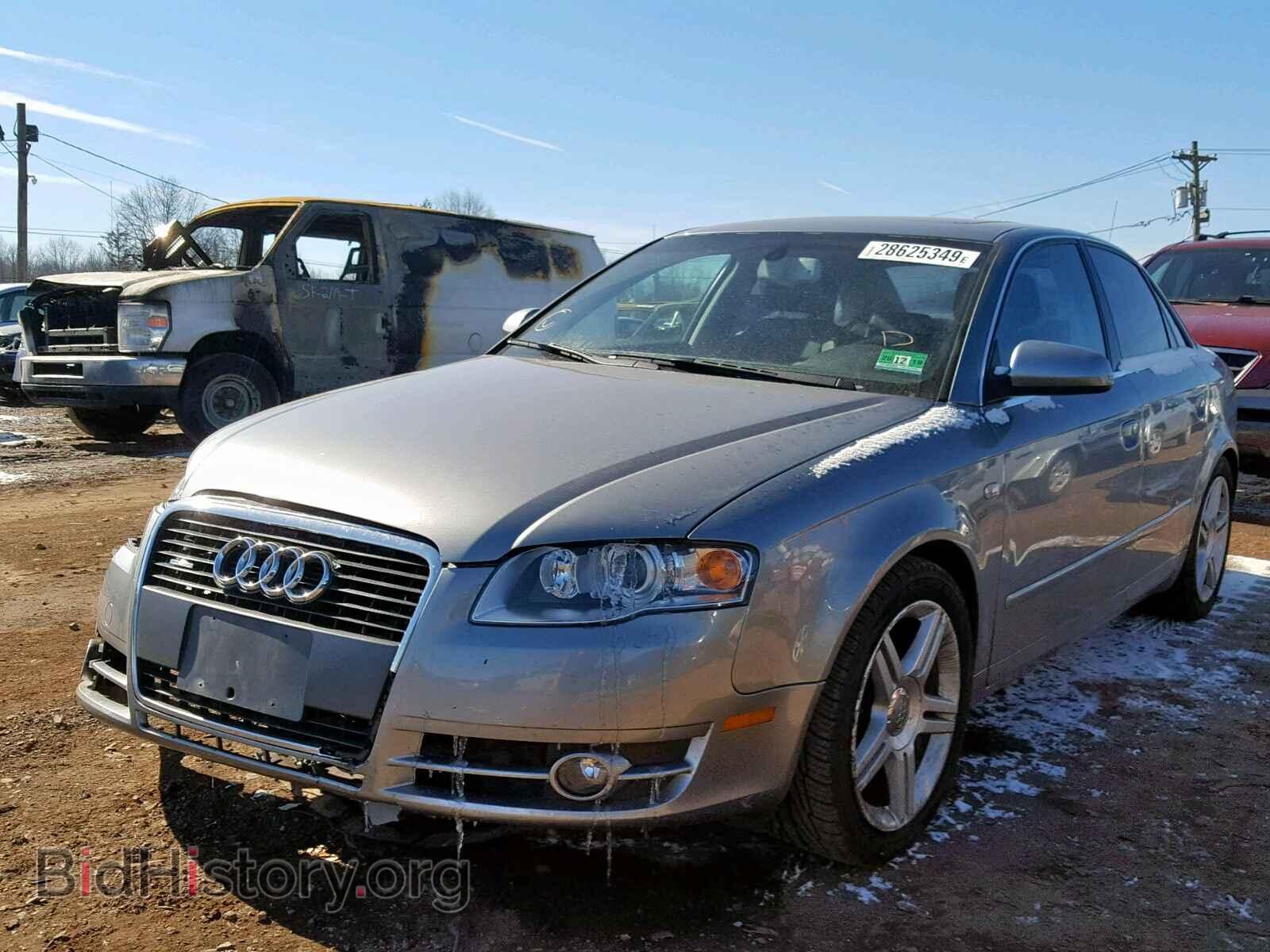2007 AUDI A4 - VIN: WAUDF78E97A139697 - Фото 2