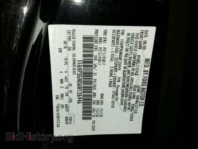 2010 FORD FOCUS - VIN: 1FAHP3GN0AW126946 - Фото 10