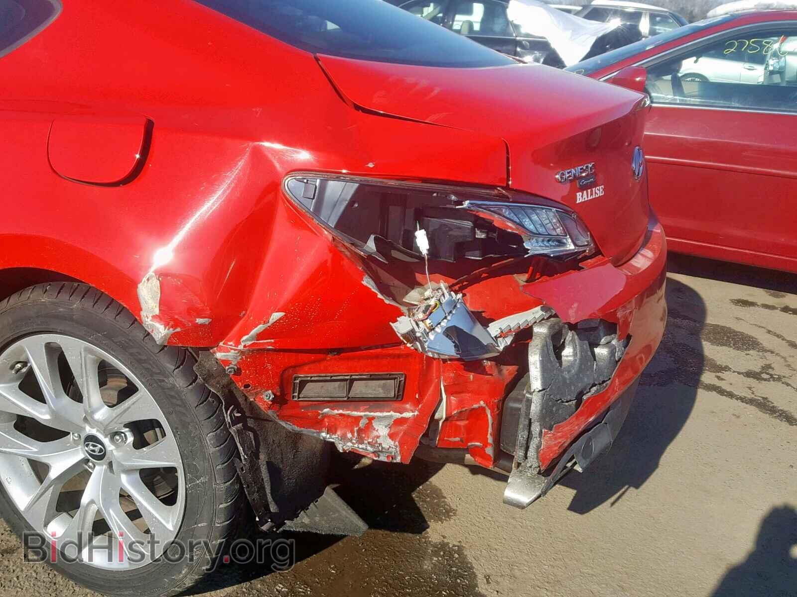 2013 HYUNDAI GENESIS - VIN: KMHHT6KD6DU080492 - Фото 9