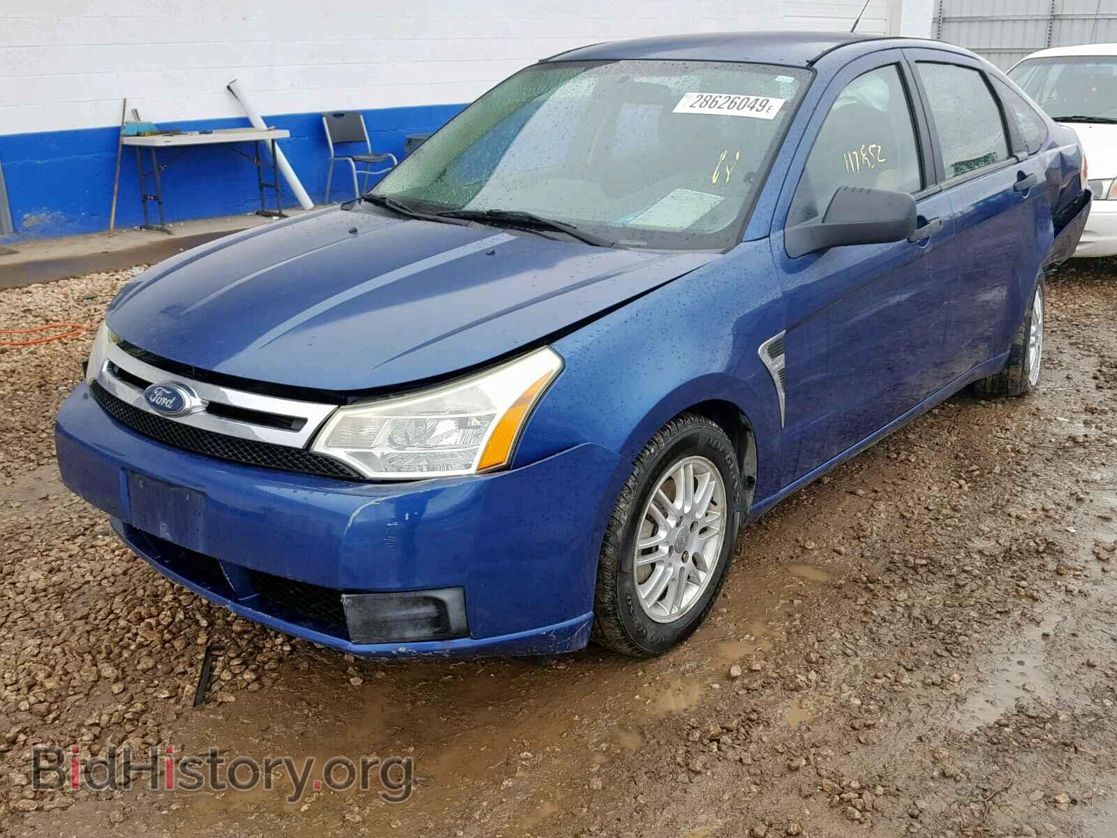 2008 FORD FOCUS SE - VIN: 1FAHP35N98W155794 - Фото 2