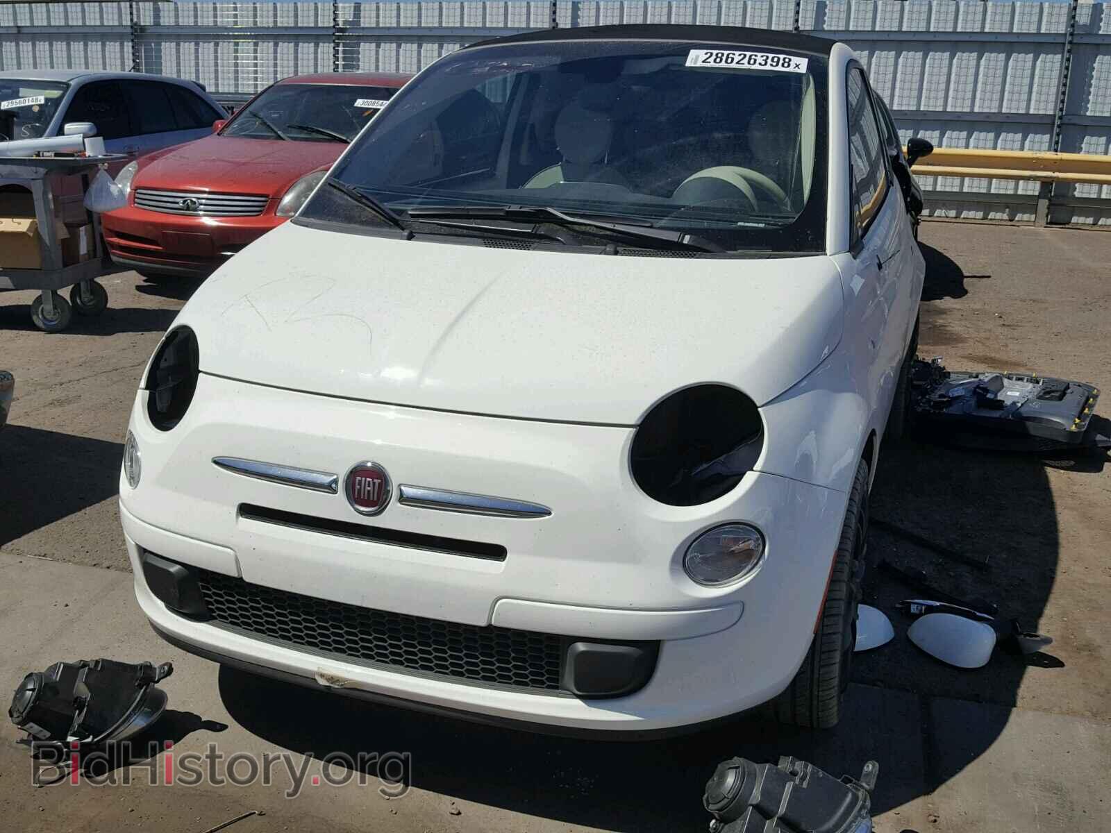 2017 FIAT 500 - VIN: 3C3CFFLR7HT659124 - Фото 9