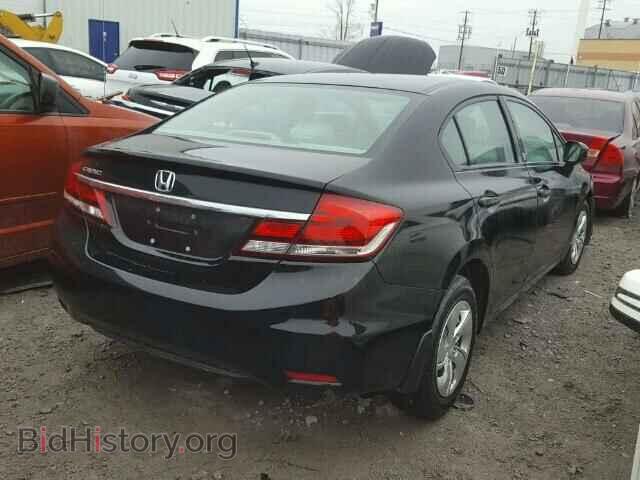 2014 HONDA CIVIC - VIN: 2HGFB2F43EH044735 - Фото 4