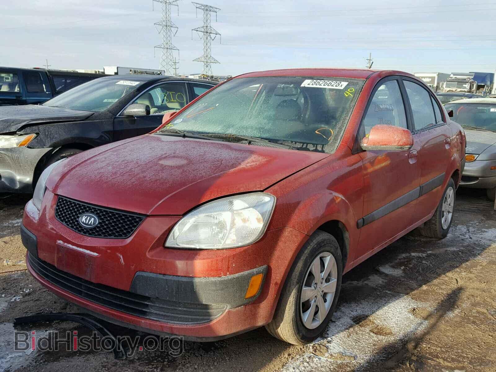 2009 KIA RIO BASE - VIN: KNADE223996484926 - Фото 2