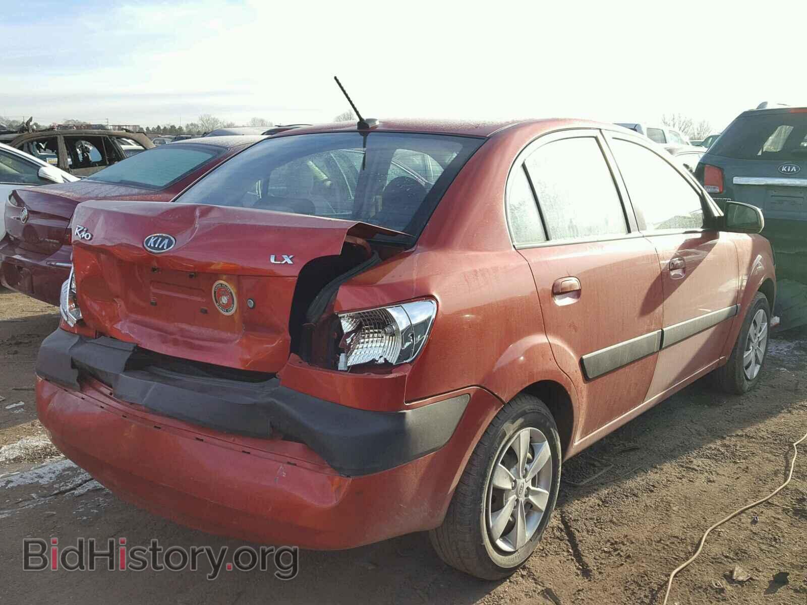 2009 KIA RIO BASE - VIN: KNADE223996484926 - Фото 4
