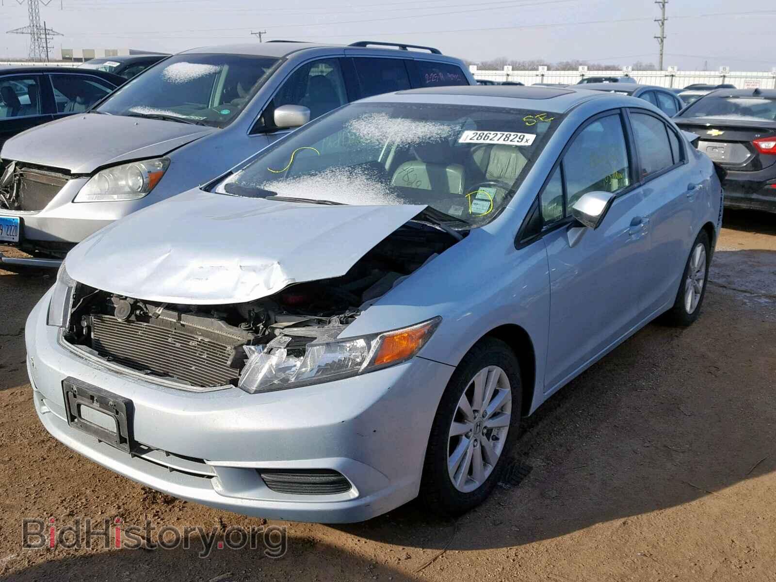 2012 HONDA CIVIC - VIN: 2HGFB2F92CH504878 - Photo 2