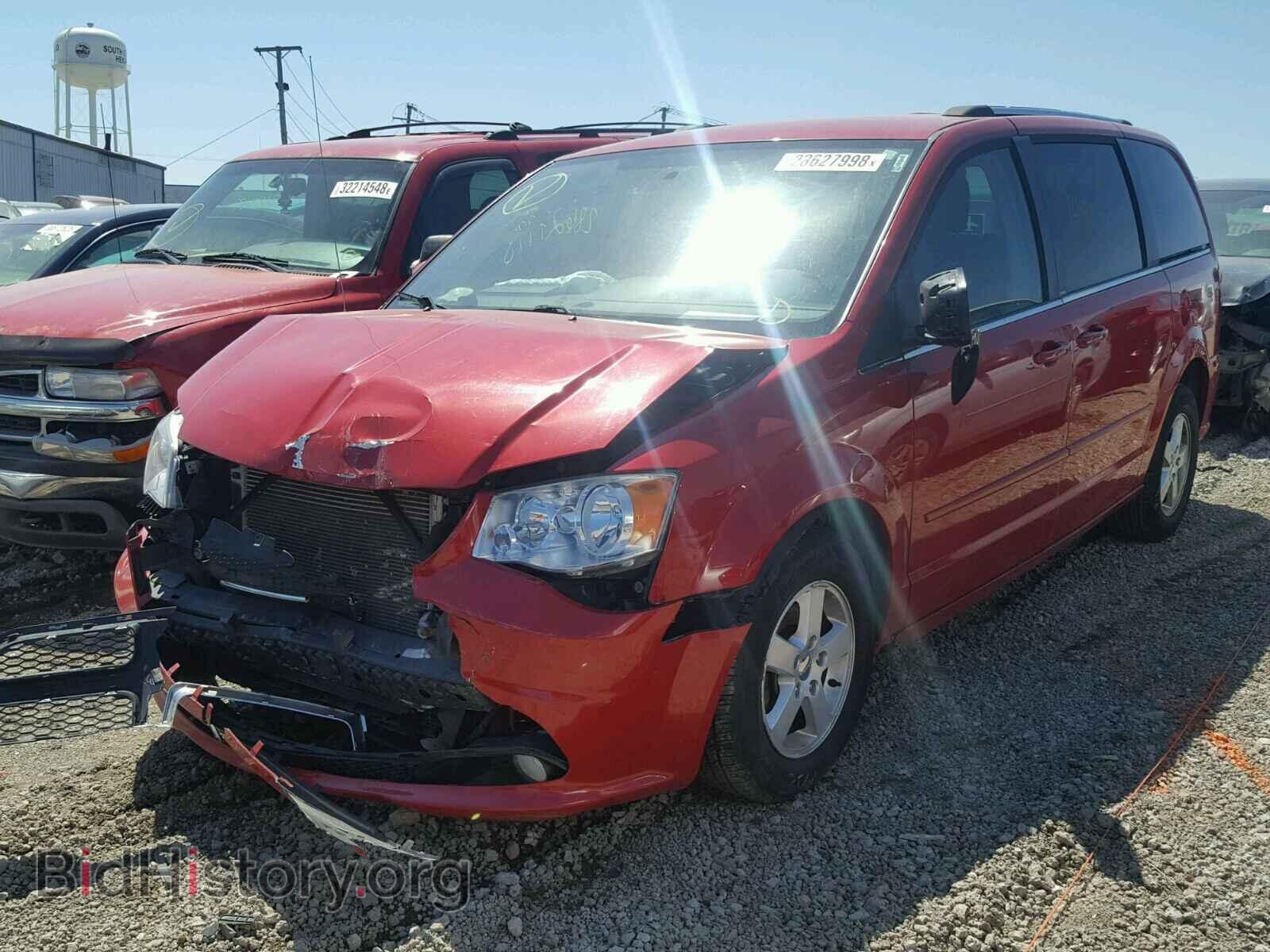 2013 DODGE CARAVAN - VIN: 2C4RDGDG2DR608643 - Фото 2