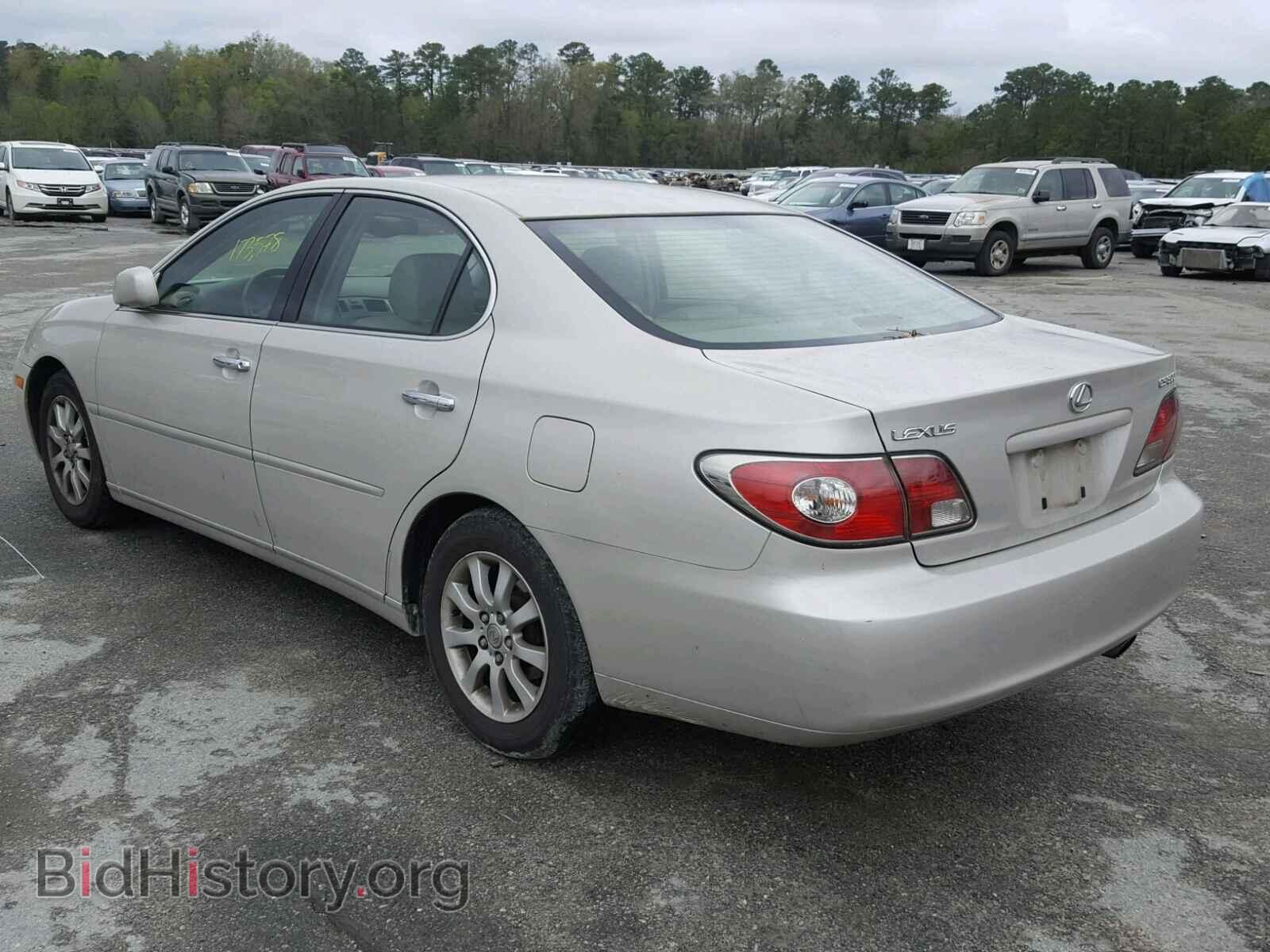 2003 LEXUS ES300 - VIN: JTHBF30G736009395 - Фото 3