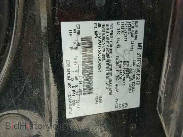 2005 FORD EXPEDITION - VIN: 1FMPU175X5LA08263 - Фото 10