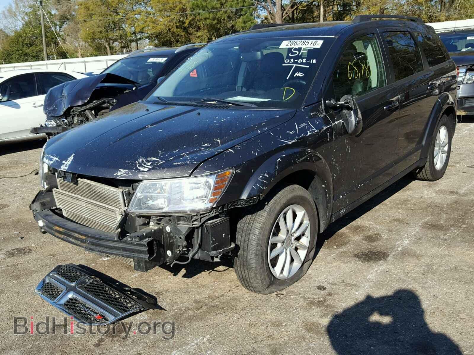 2014 DODGE JOURNEY - VIN: 3C4PDCBB9ET153974 - Фото 2