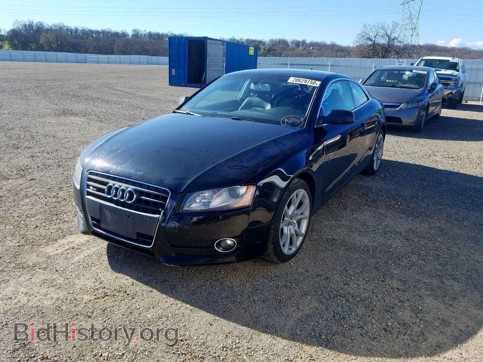 2012 AUDI A5 - VIN: WAUCFAFRXCA025829 - Фото 2