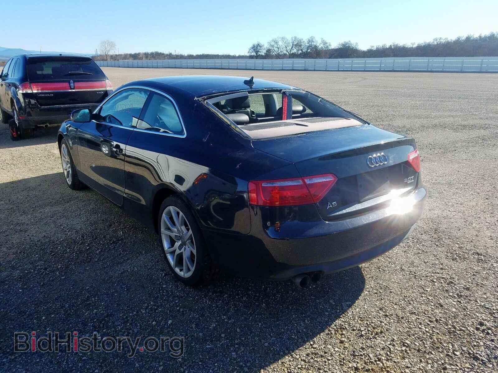 2012 AUDI A5 - VIN: WAUCFAFRXCA025829 - Фото 3
