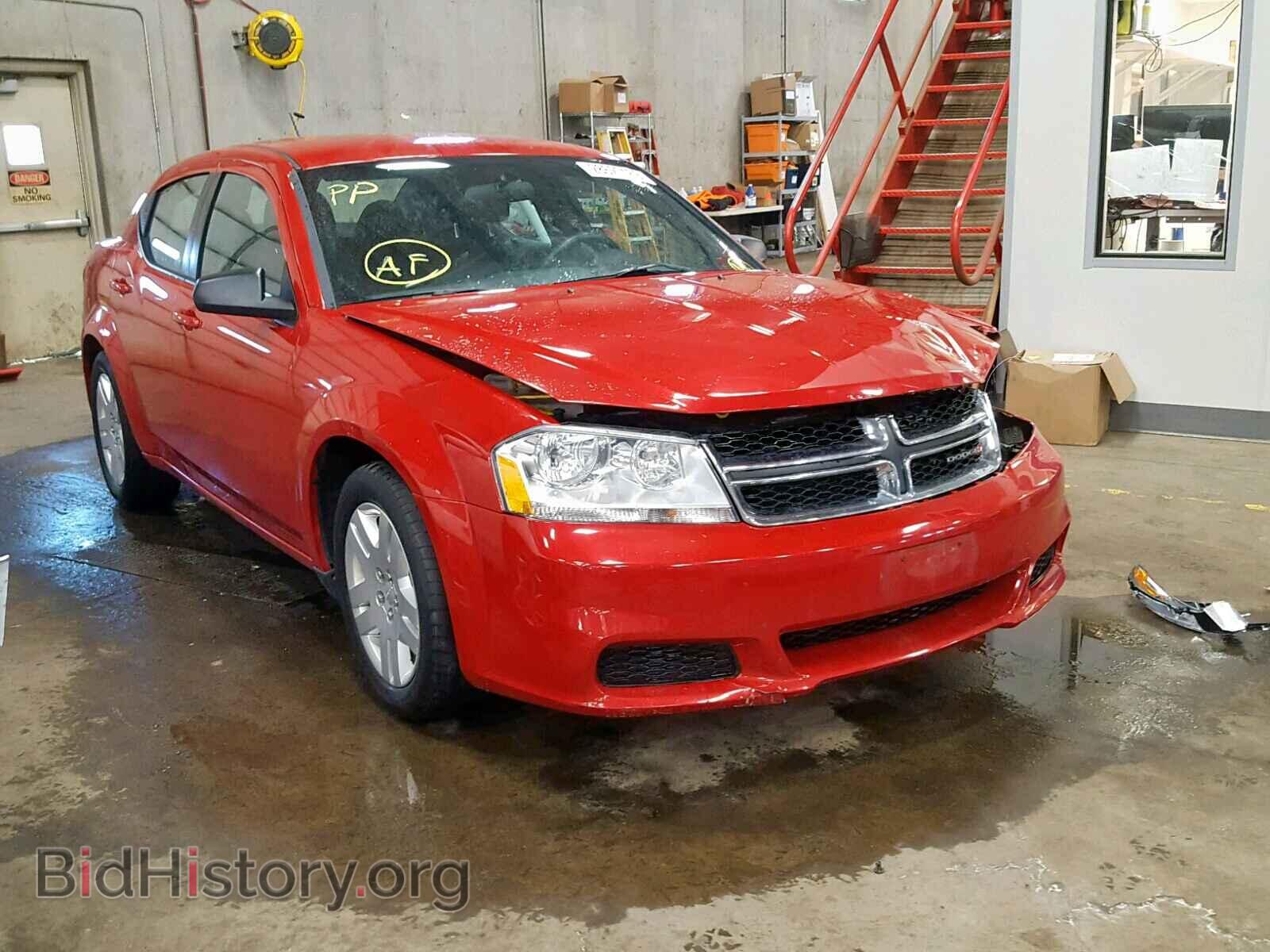 Фотография 1C3CDZAB9DN547531 - DODGE AVENGER 2013
