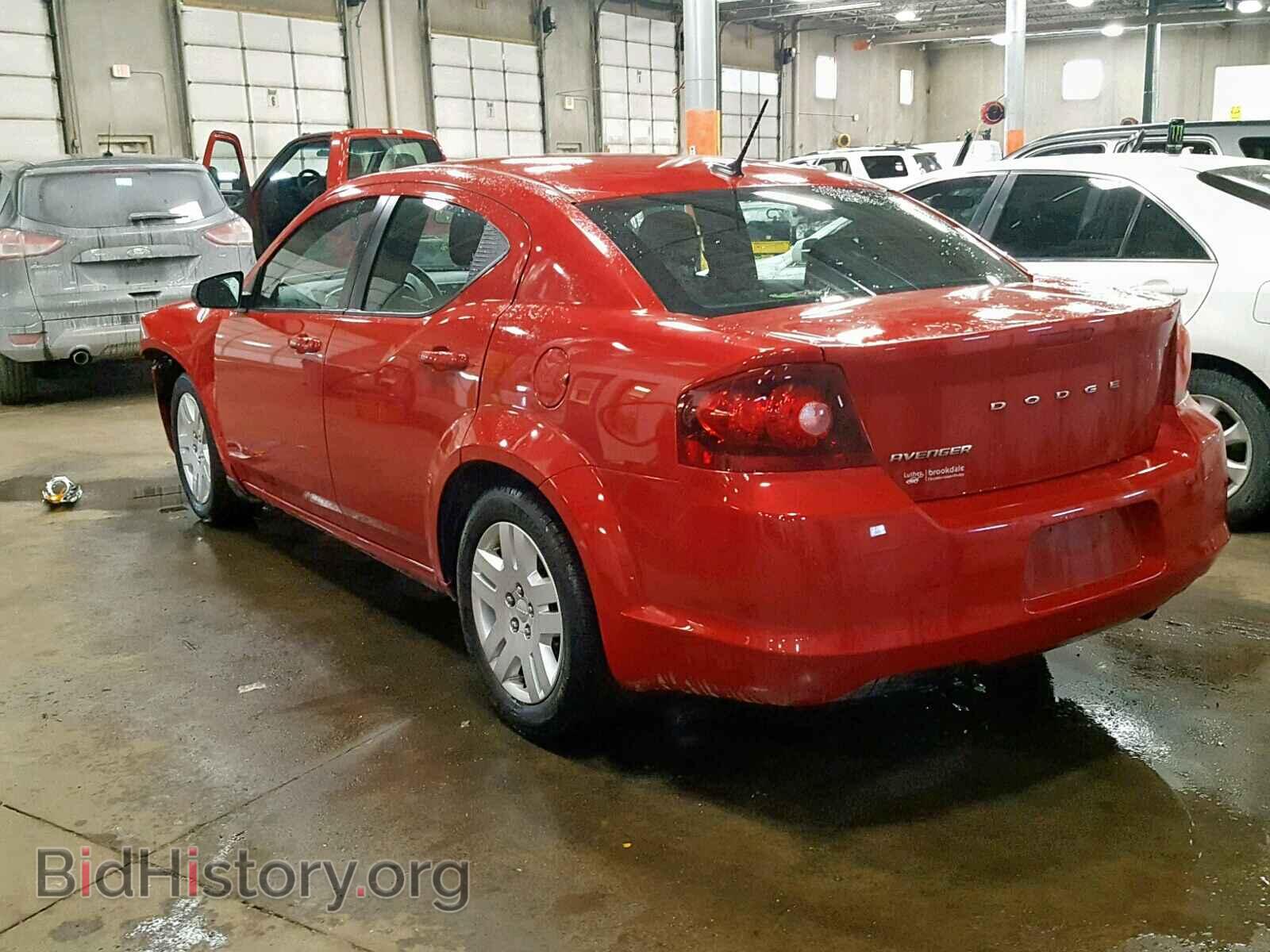 2013 DODGE AVENGER - VIN: 1C3CDZAB9DN547531 - Фото 3