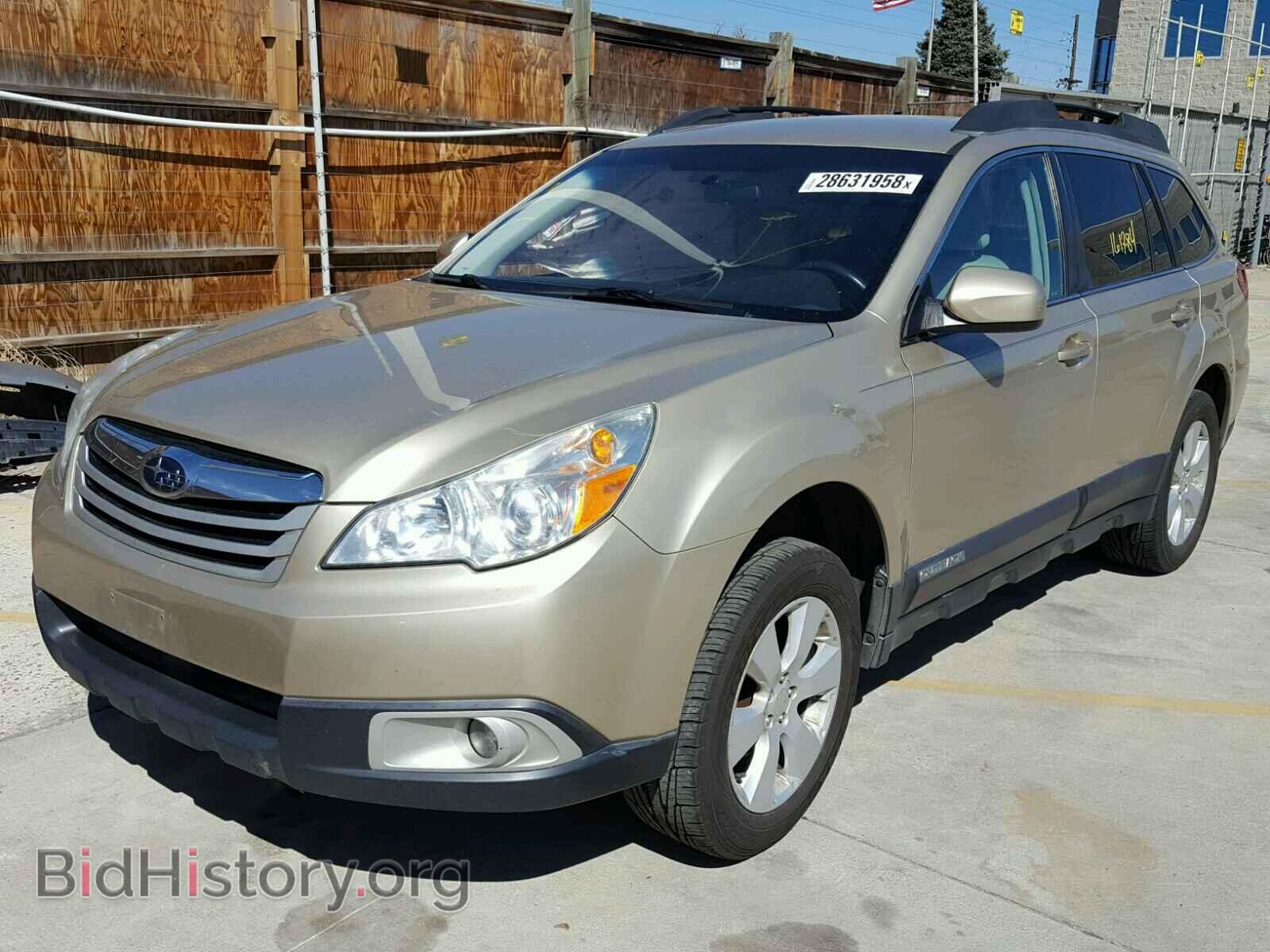 2010 SUBARU OUTBACK - VIN: 4S4BRBCC4A3386322 - Фото 2