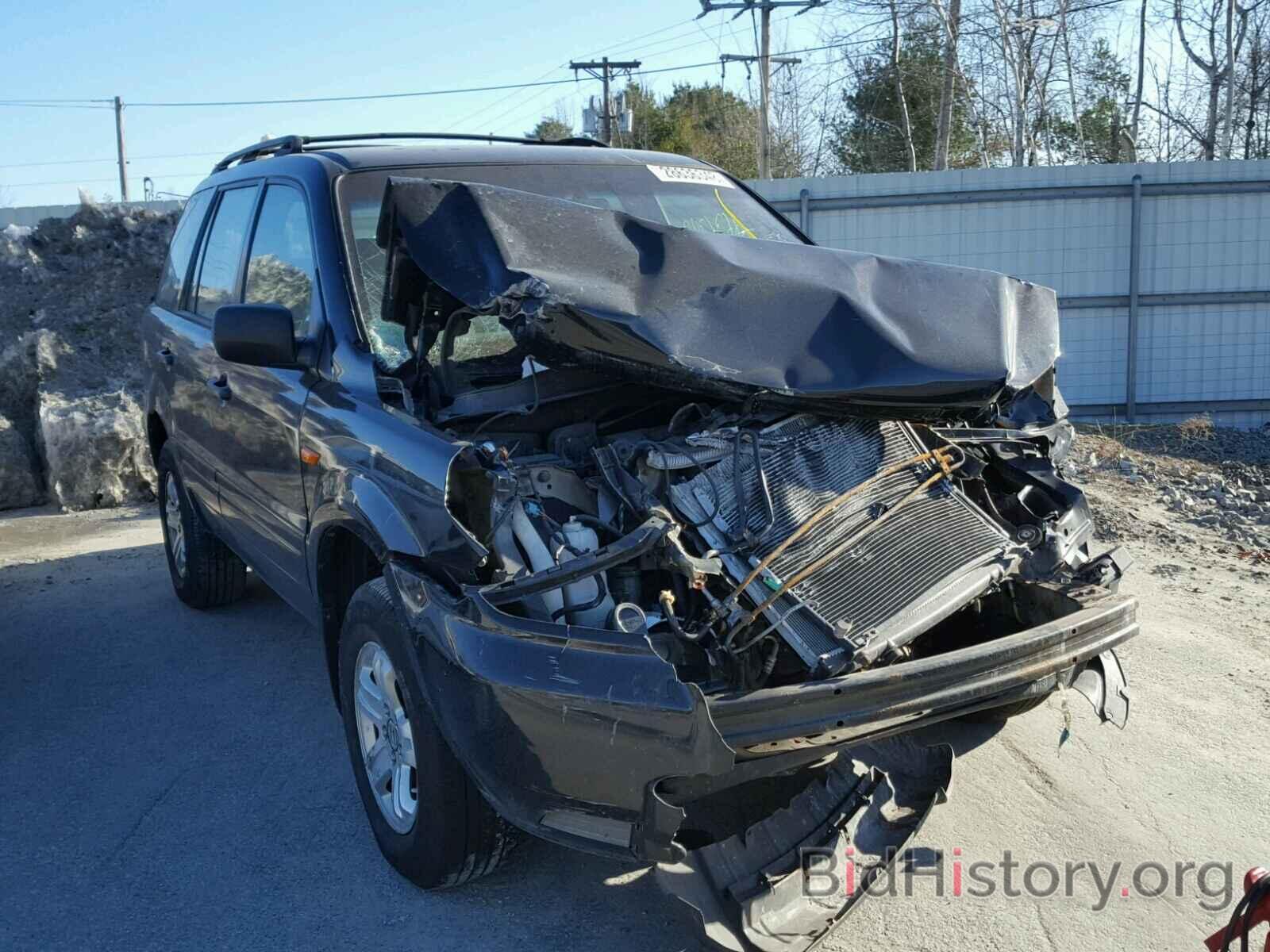 Photo 2HKYF18127H519374 - HONDA PILOT 2007