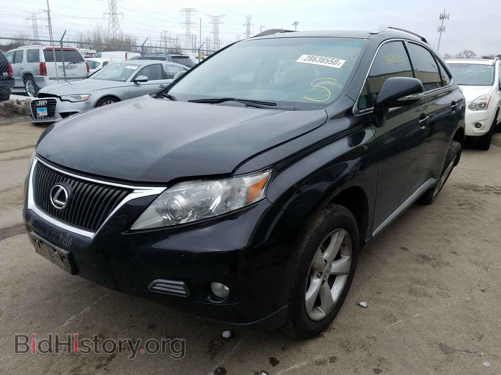 2012 LEXUS RX350 - VIN: 2T2BK1BA1CC125058 - Фото 2