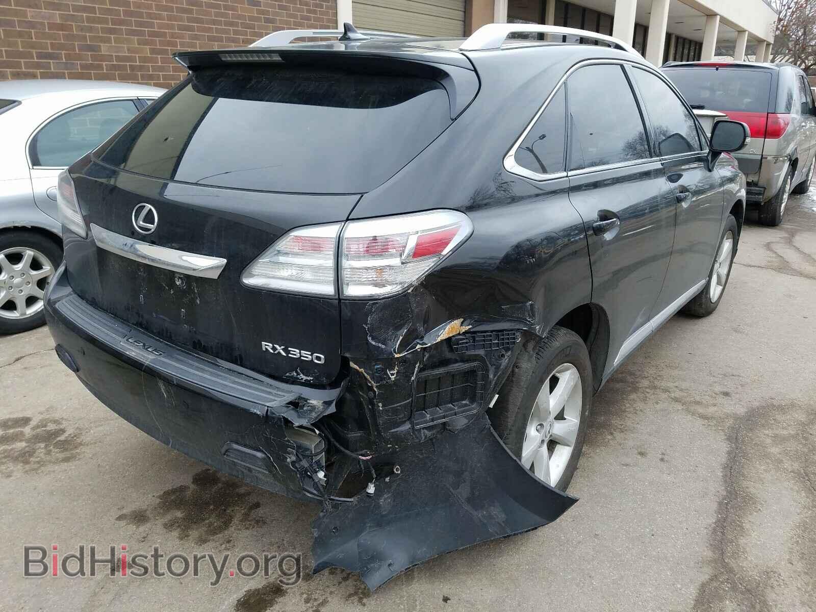 2012 LEXUS RX350 - VIN: 2T2BK1BA1CC125058 - Фото 4
