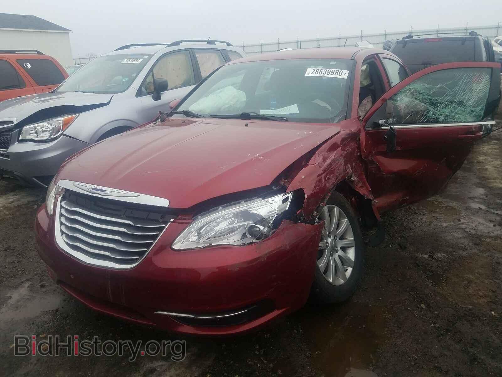 2013 CHRYSLER 200 - VIN: 1C3CCBBB5DN500604 - Фото 2