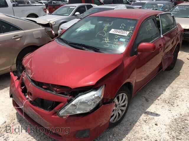 2012 TOYOTA COROLLA - VIN: 2T1BU4EEXCC872396 - Фото 2