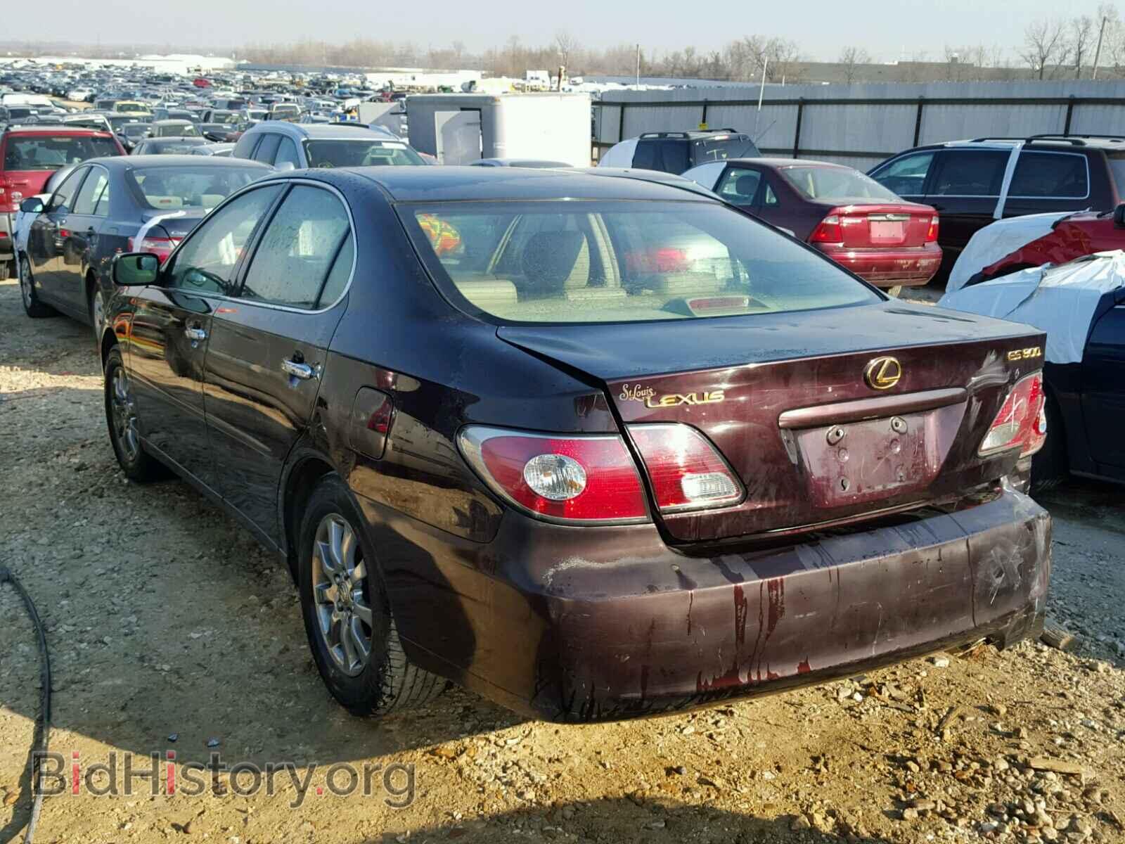 2002 LEXUS ES300 - VIN: JTHBF30G525012381 - Фото 3