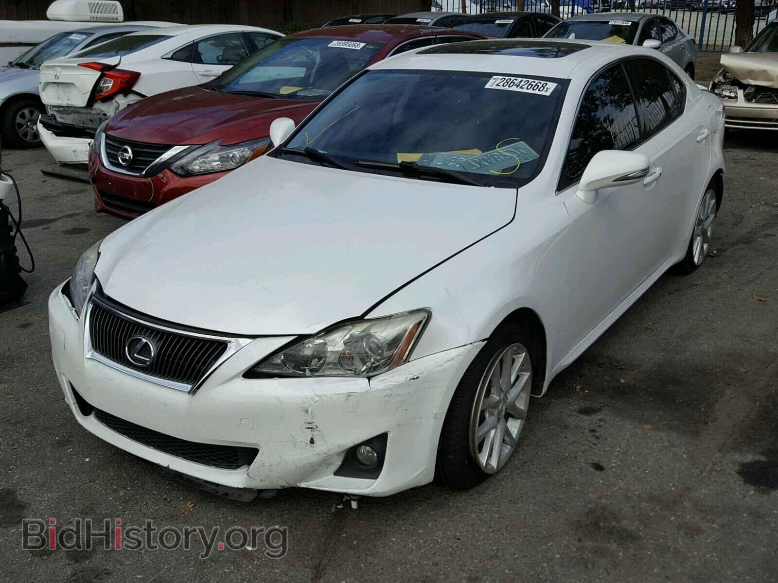 2011 LEXUS IS250 - VIN: JTHBF5C29B5152350 - Фото 2