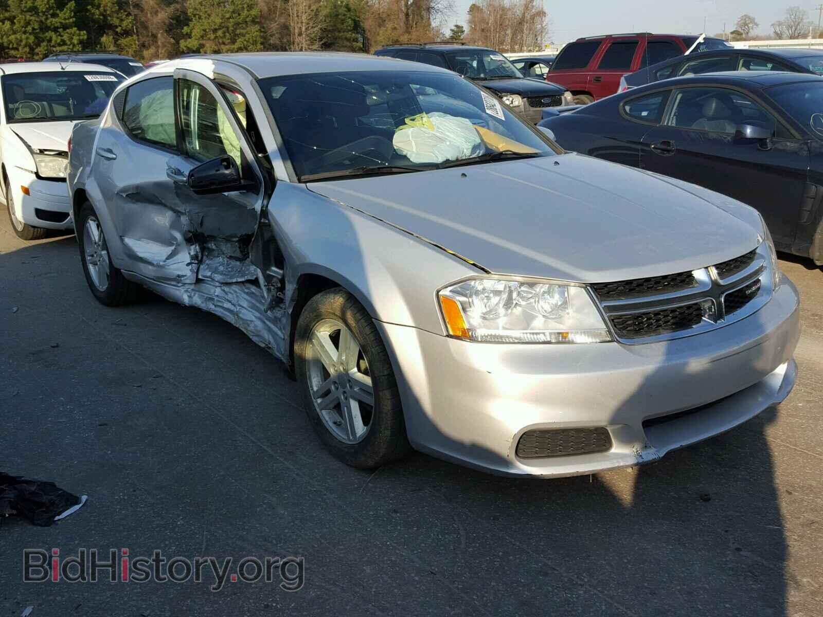 Фотография 1C3CDZCB0CN195015 - DODGE AVENGER 2012