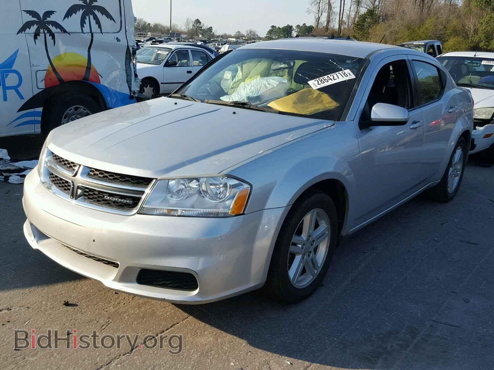 2012 DODGE AVENGER - VIN: 1C3CDZCB0CN195015 - Фото 2