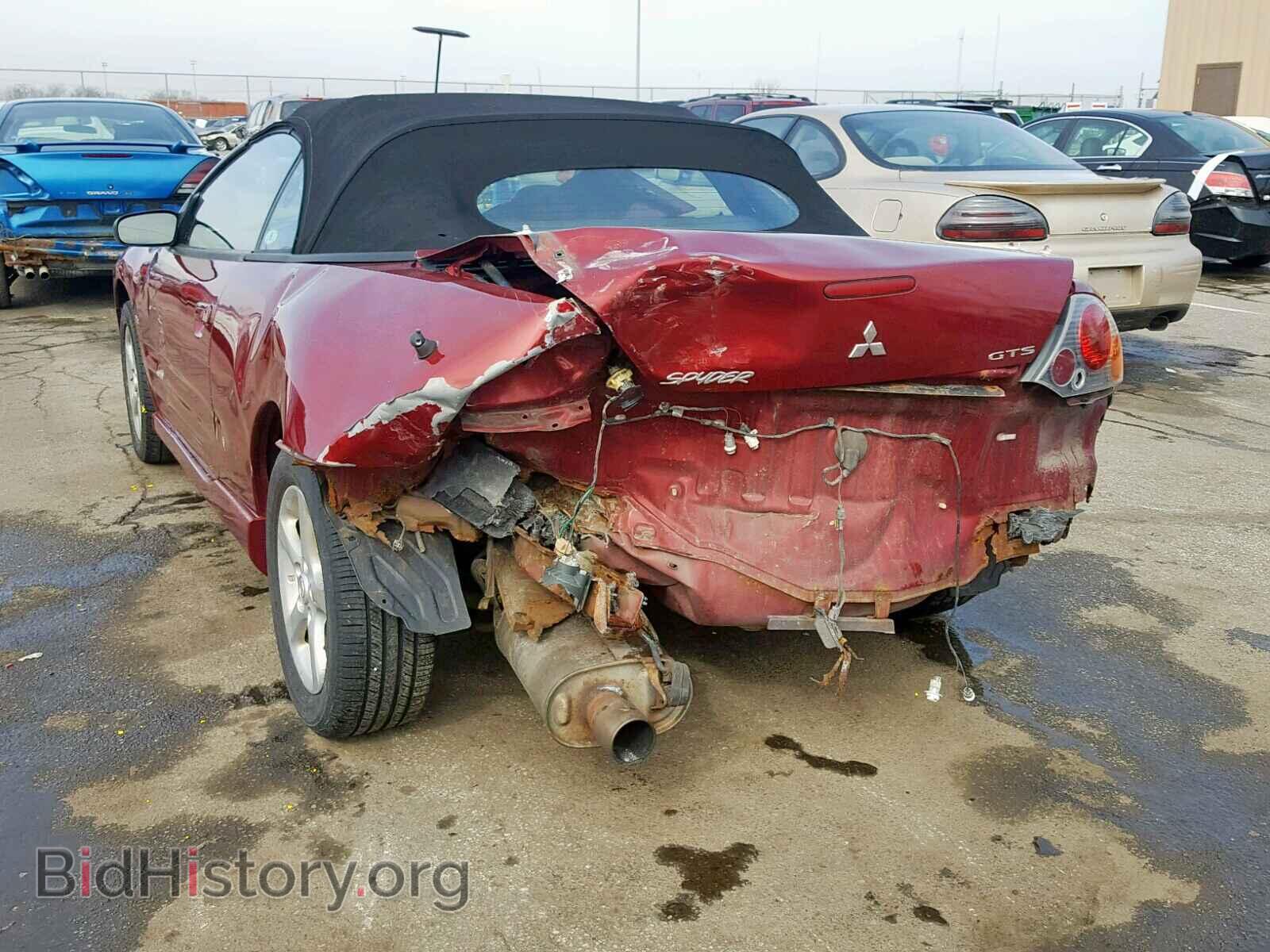 2003 MITSUBISHI ECLIPSE - VIN: 4A3AE75H93E015906 - Фото 3