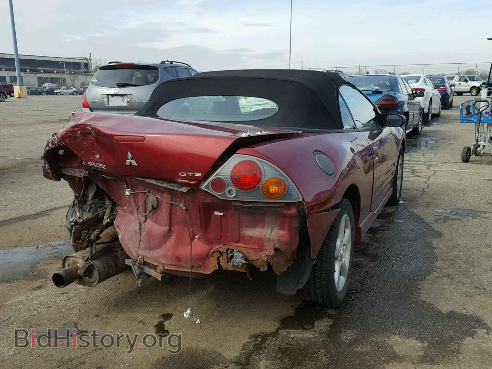 2003 MITSUBISHI ECLIPSE - VIN: 4A3AE75H93E015906 - Фото 4